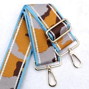 Camouflage Purse Strap, Crossbody Strap, Messenger Strap For Bag, Adjustable Shoulder Strap, Purse Strap Replacement, Guitar Strap Handbag