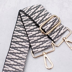 Purse Strap Replacement Woven Messenger Bag Strap, Adjustable Strap For Bag, Crossbody Shoulder Strap, Guitar Strap For Handbag, Messenger