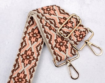 Purse Strap Crossbody, Woven Strap, Adjustable Strap For Bag, Messenger Bag Strap, Guitar Strap For Handbag, Purse Strap Replacement