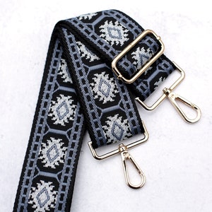 Embroidered Purse Strap Crossbody Strap for Purses Boho Bags
