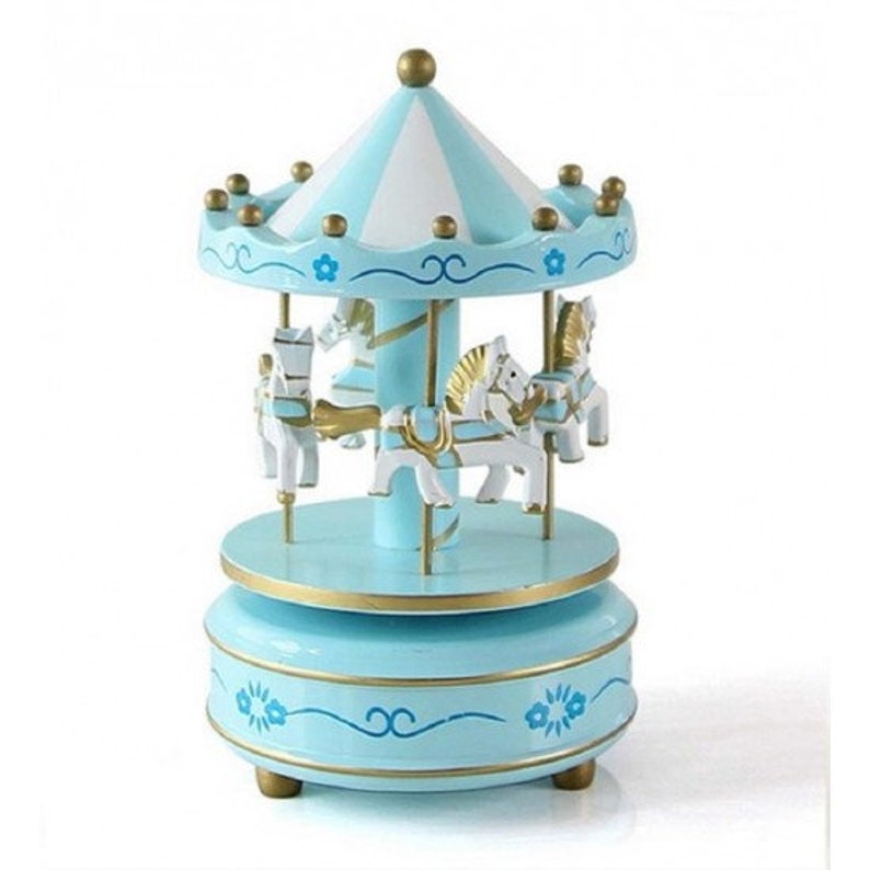 Nostalgic Carousel Music Box Music Box Baby Shower Etsy