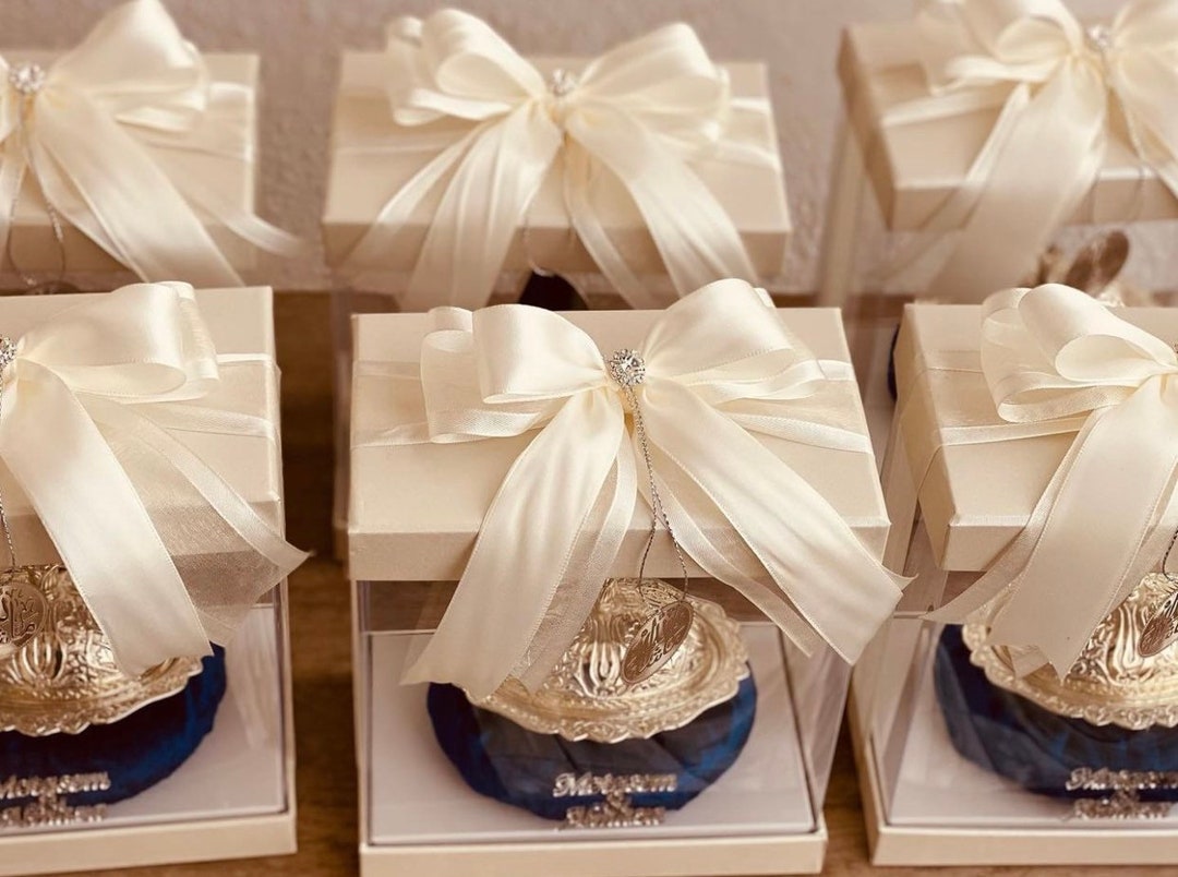 Turkish Delight Wedding Favors Box, Thank You Gift,wedding Favor for ...