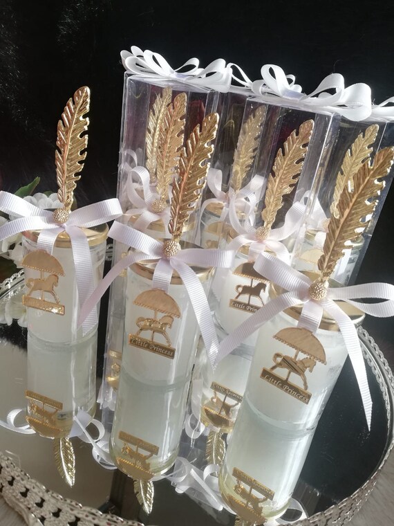 Gold Wedding Candle Favors Elegant Glass Jar Candles Bulk Etsy