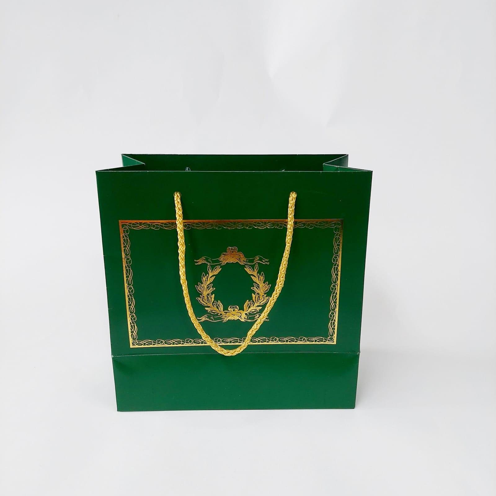 20x20x10 Gold Gilded Cardboard Bag Luxury Gift Bag Cardboard Etsy