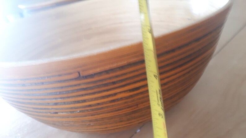 Bamboo bowl image 7