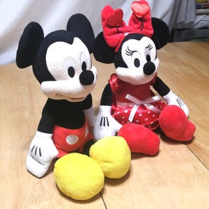 Mickey Mouse and Minnie Mouse Plush Toys - Disney image 5