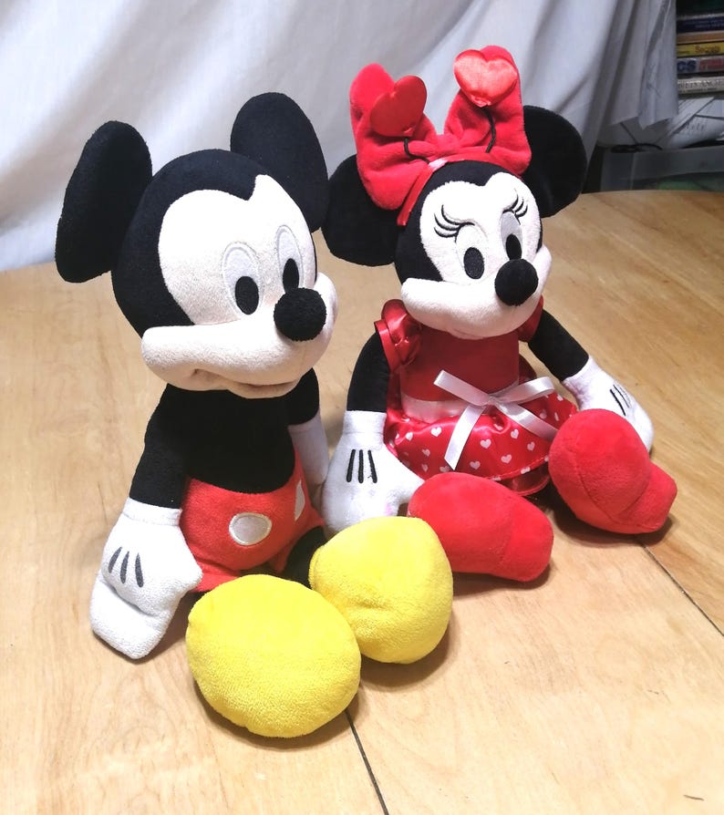 Mickey Mouse and Minnie Mouse Plush Toys - Disney image 5