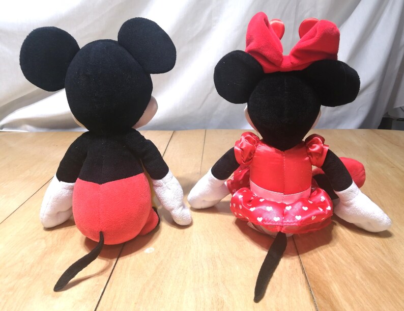 Mickey Mouse and Minnie Mouse Plush Toys - Disney image 8