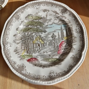Kensington Shakespeare&#39;s Sonnets - Anne Hathways cottage - Bread plates - Replacement parts - R2815