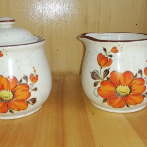 Momoyama Valentia - Azucarero y Jarra de Leche