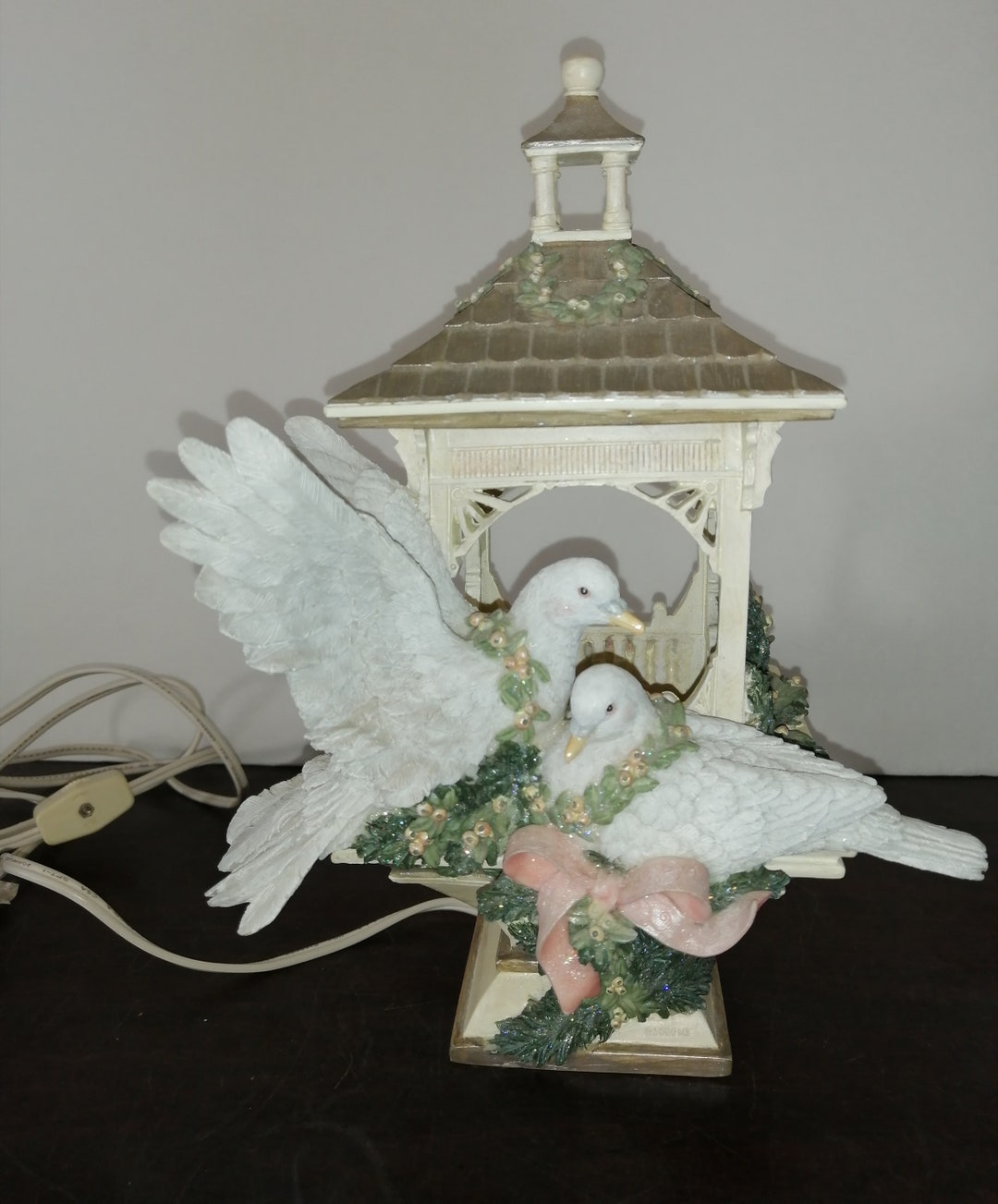 Table Night Light Figurine Head of Floor Lamp Decorated With Etsy