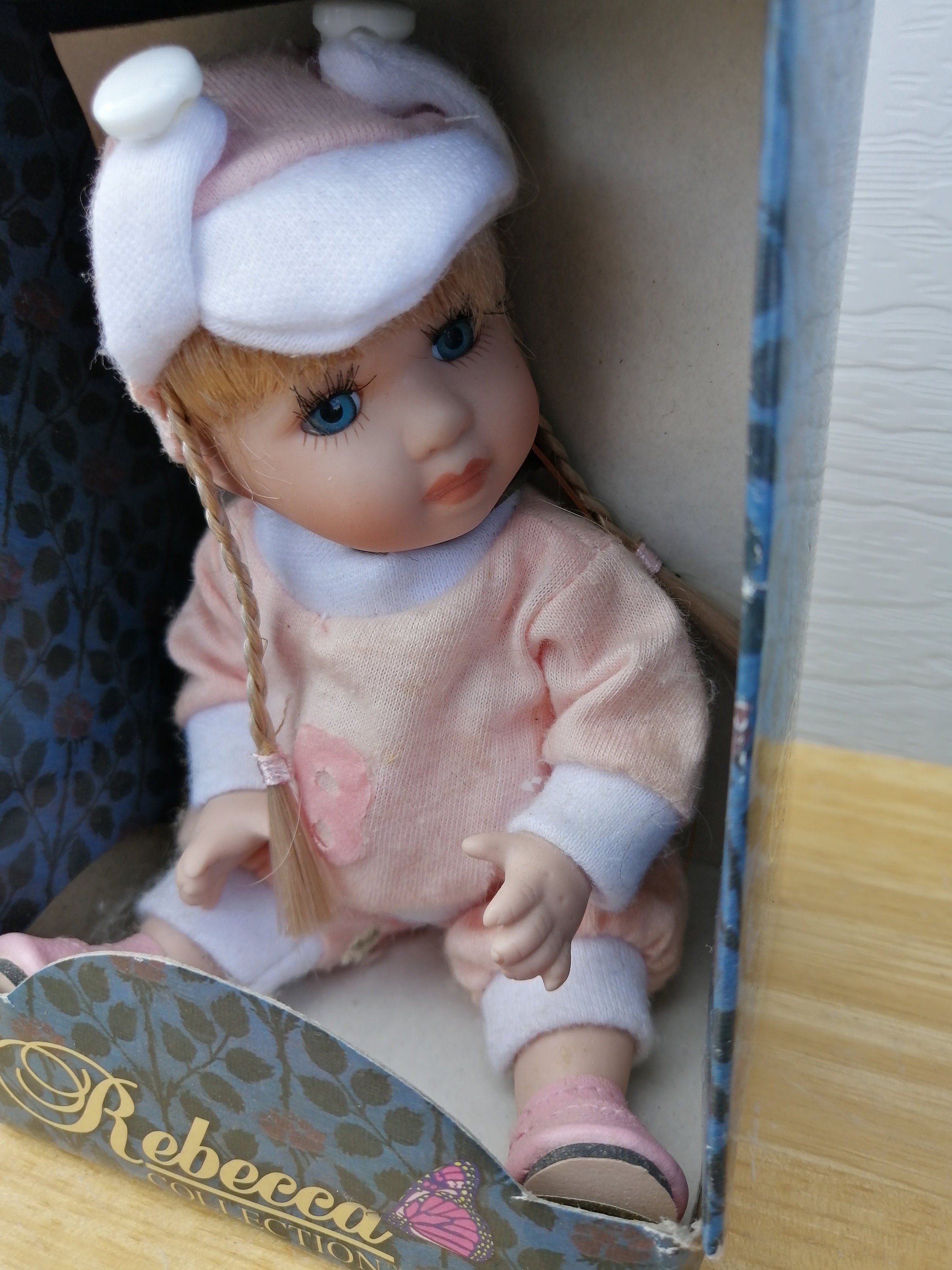 6 Miniature Porcelain Dolls Rebecca Collection - Etsy