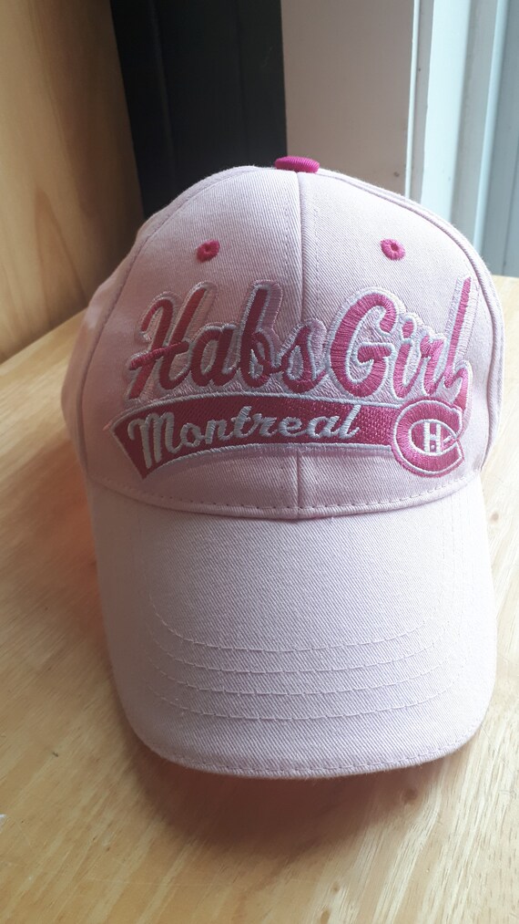 ROSE CAP for WOMEN NHL Habs Girl 