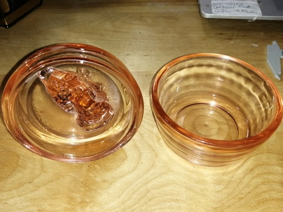 Ensemble De 3 Boîtes à Poudre En Verre Avec Houppette - Pour Poudre Corps, Talc Bébé - Style Rétro élégant - Cadeau Pour Femme (poudre Non Incluse)