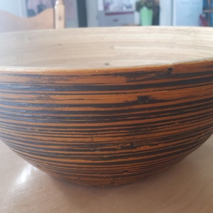 Bamboo bowl image 5