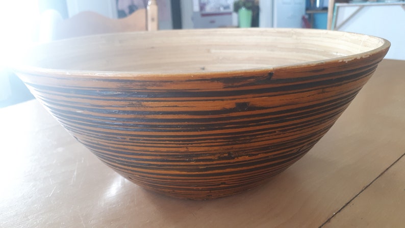 Bamboo bowl image 5