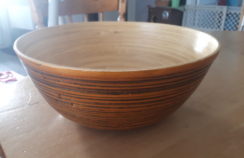 Bamboo bowl image 2