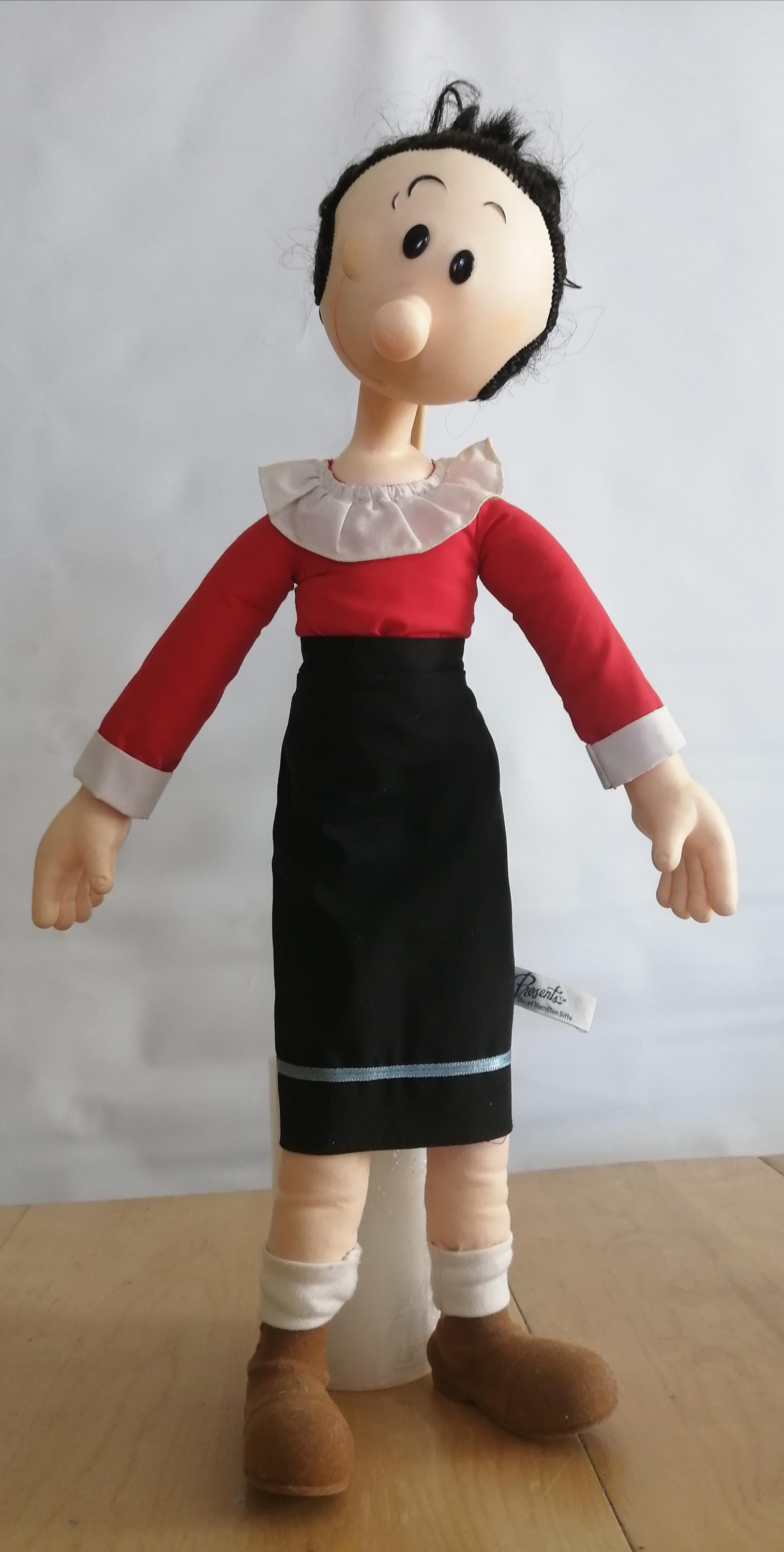 Superbe poupée marionnette de POPEYE * 1965 * K.F.S * vintage et rare
