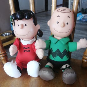 Lucy and Charlie Dolls - Vintage 1952, 1963 - McDonald&#39;s Edition - 11 inches