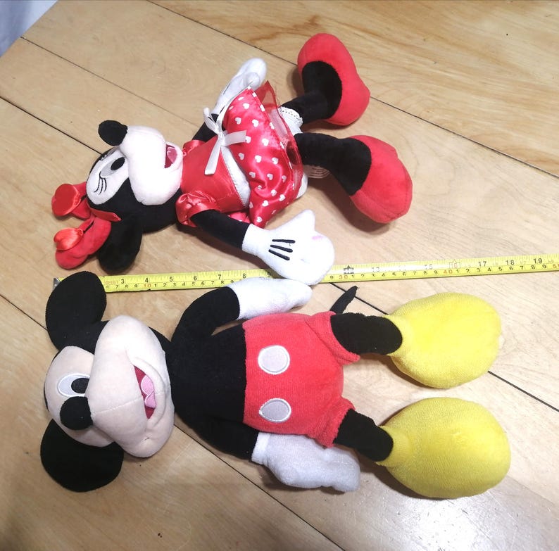 Mickey Mouse and Minnie Mouse Plush Toys - Disney image 10