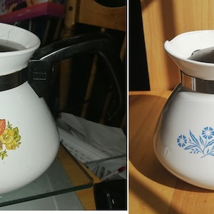 Corningware theepotten - Cornflower EN Spice of life - P-104 - 6 kopjes