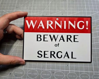 Species warning signs