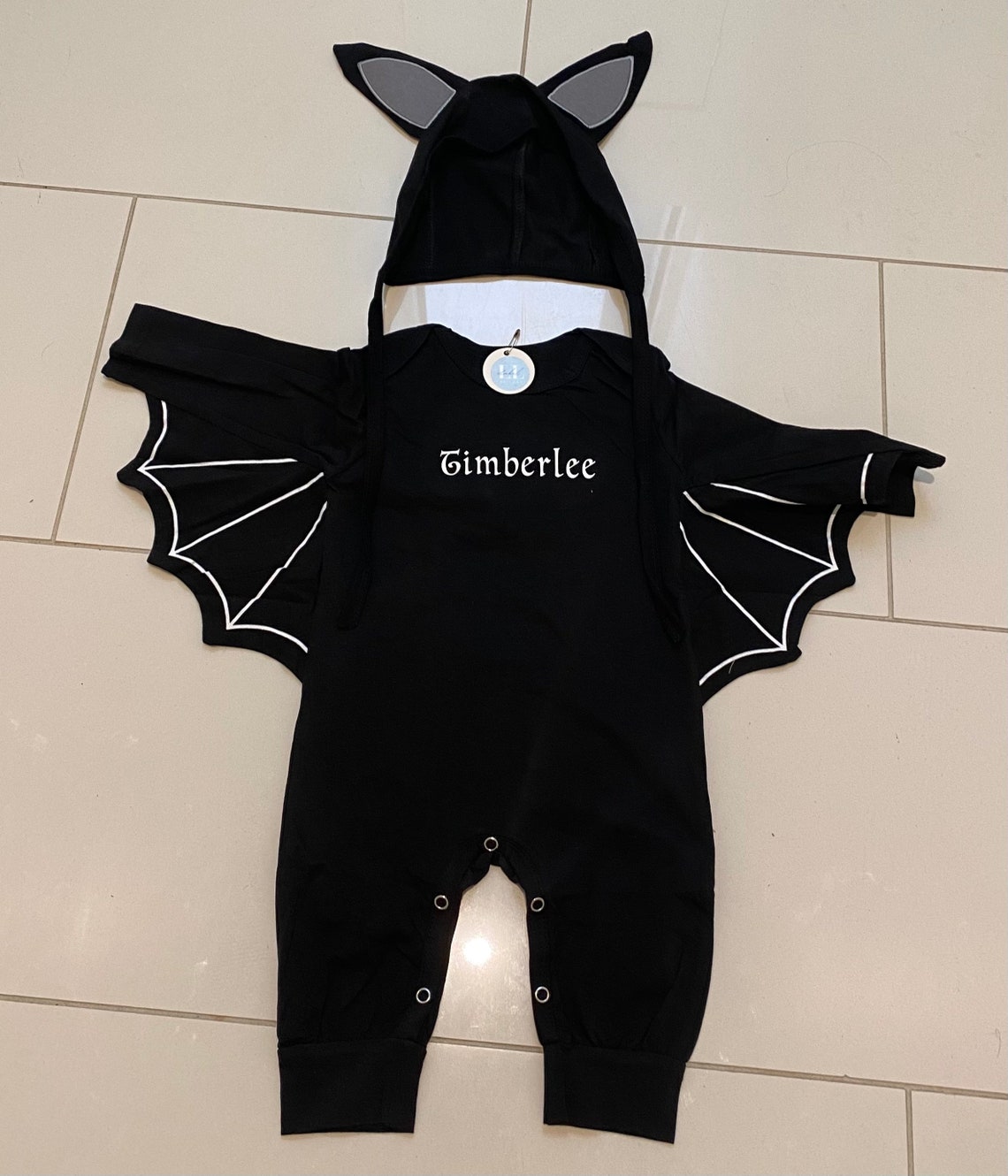 Custom Baby Halloween Costume / Baby Bat Dress up / Halloween Etsy
