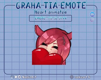 FFXIV Graha Tia | Heart Animated Emote