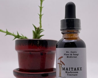 Organic Maitake Mushroom Tincture 1oz