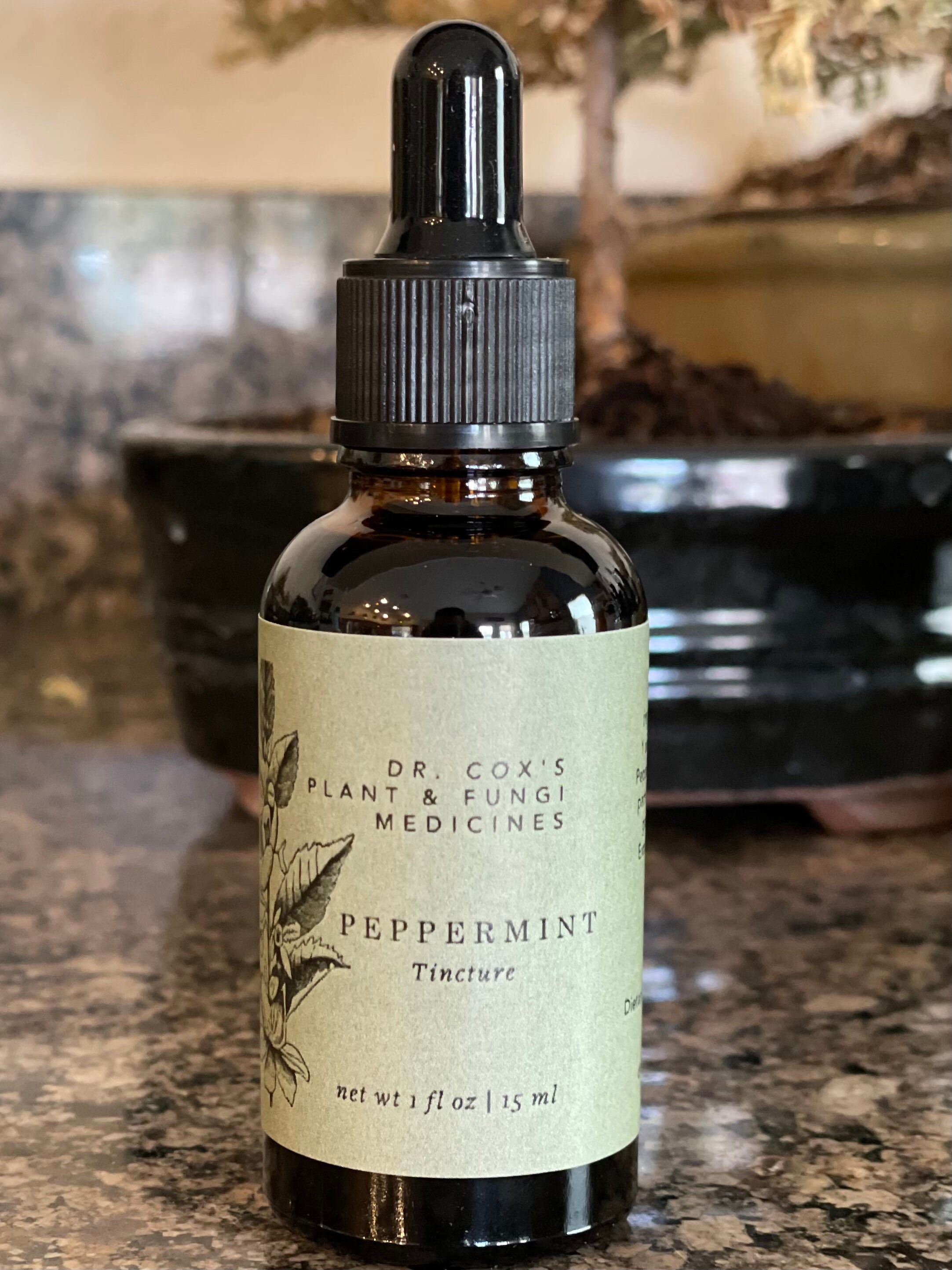Organic Peppermint Tincture 1oz Etsy