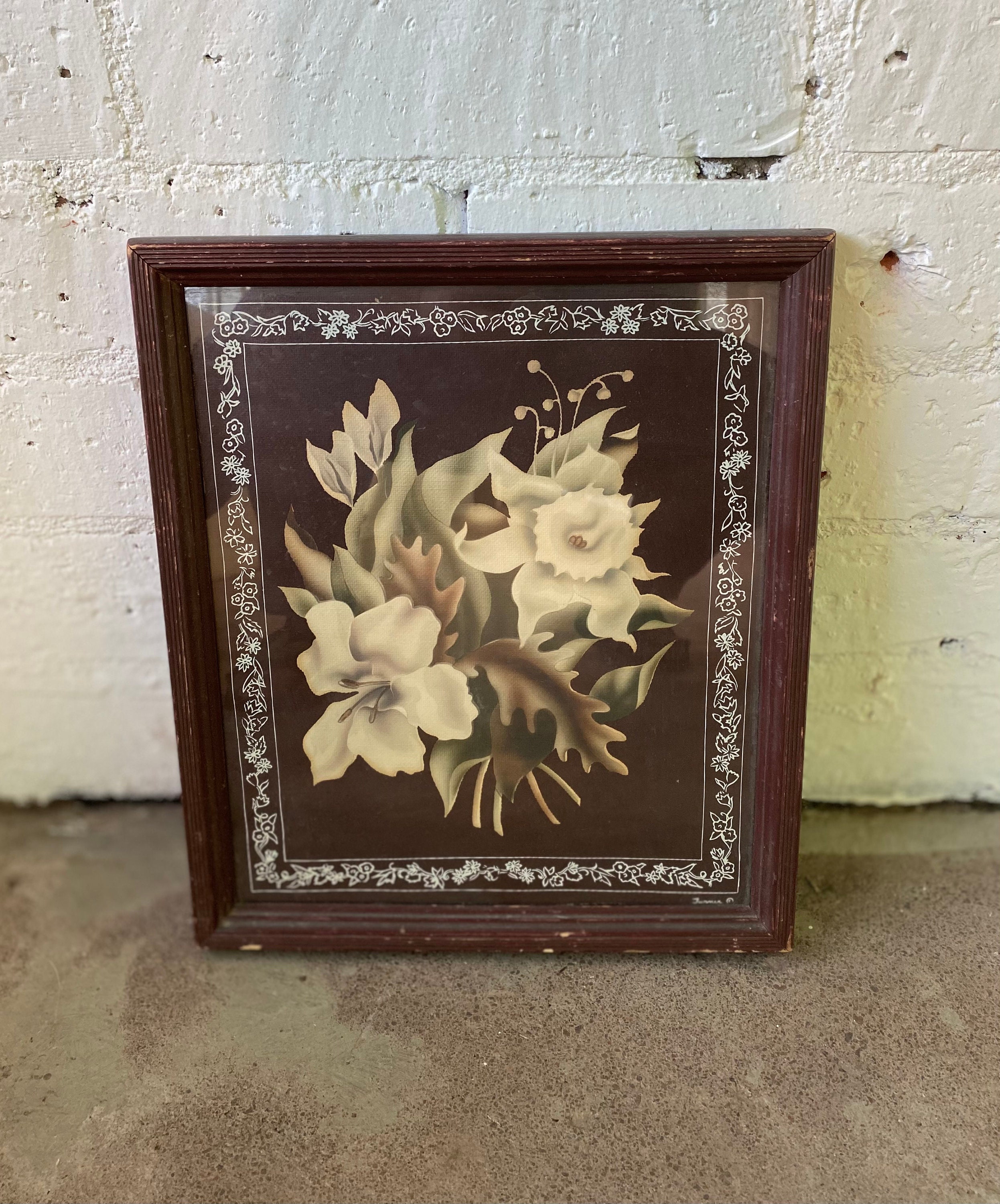 Vintage Floral Print