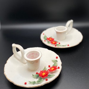 Lefton Candle Holders