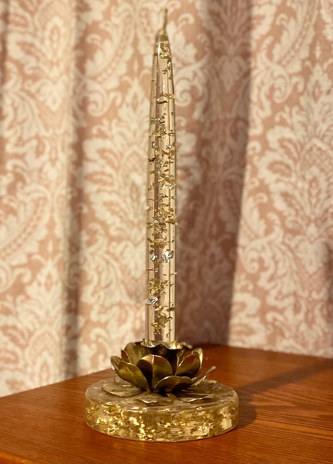 Vintage Lucite Candle Etsy