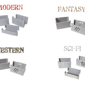 3D Deck Holder for Zombicide