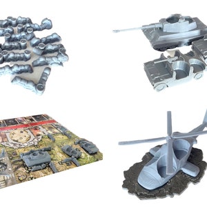 Terreno 3D per Zombicide Washington Z.C. e Fort Hendrix