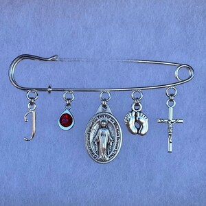 Baby pin/ silver baby pin/ baby brooch pin/ christening gift/ baby gift/ personalized baby gift