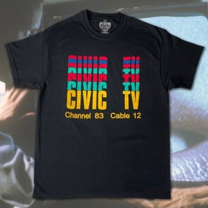 Camisa serigrafiada Videodrome Civic TV