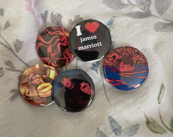 James Marriott badge set