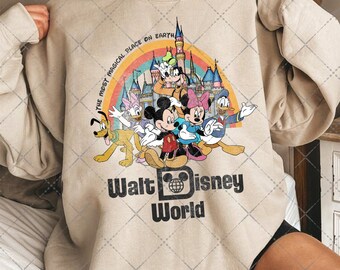retro disney sweatshirt