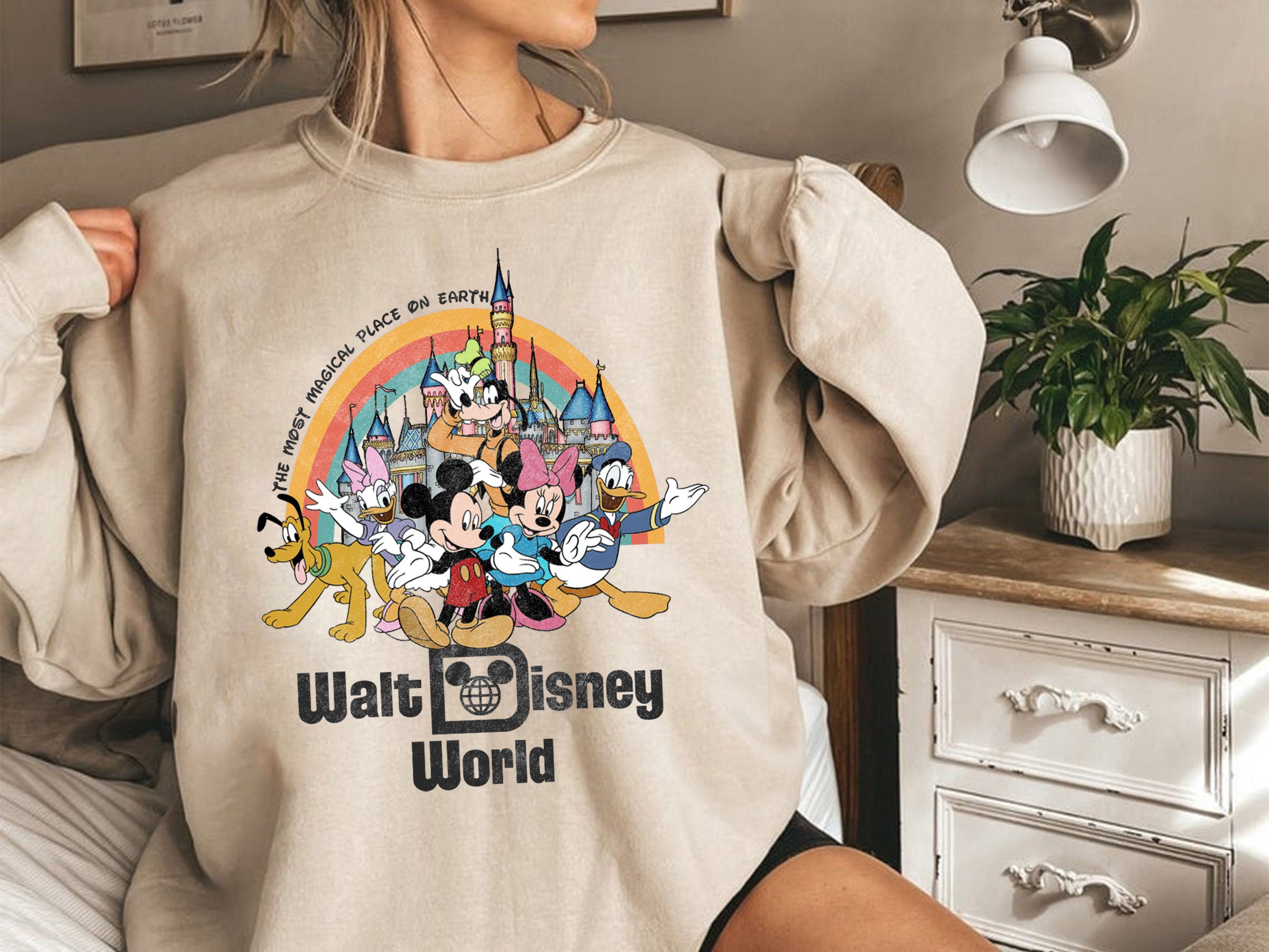 vintage walt disney world crewneck