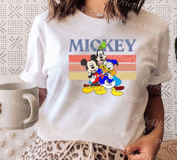 Vintage Mickey and Friends Shirt Mickey and Minnie Shirt | Etsy