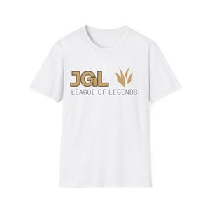 Gamer T-Shirt for League of Legends Fans, Unisex Softstyle Tee, Gaming Apparel, Perfect Gift for Gamers, Comfortable Casual Wear