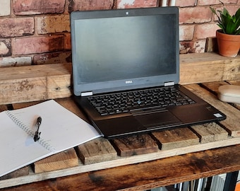 Reclaimed Wood - Mis-match style Shelf/Portable working space