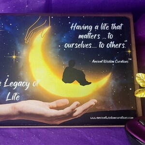 Motivational Mousepads/Wireless Words of Wisdom/The Legacy of Life