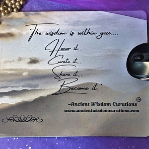 Motivational Mousepads/Wireless Words of Wisdom/The Wisdom is within you