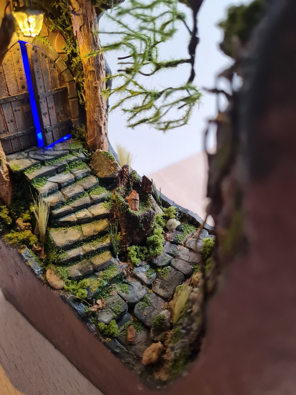 Book Nook. Realistic Diorama. Bookshelf Insert. Miniature Etsy