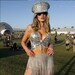 Festival Outfit Captain Hat Rave Burning Man Rhinestone Cowgirl Sequin Hat bachelorette Bride Goddess Gay Pride LGBTQIA+ Music Festival Rock 