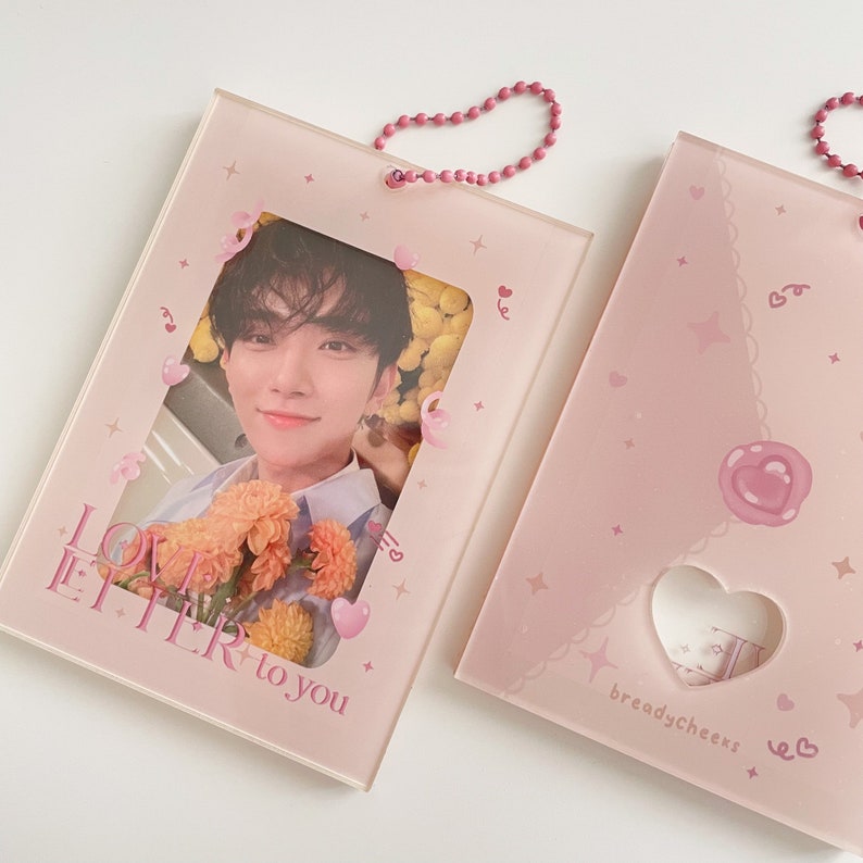 Kpop Acrylic Photocard Holder And Standee Retro Inspired Kpop