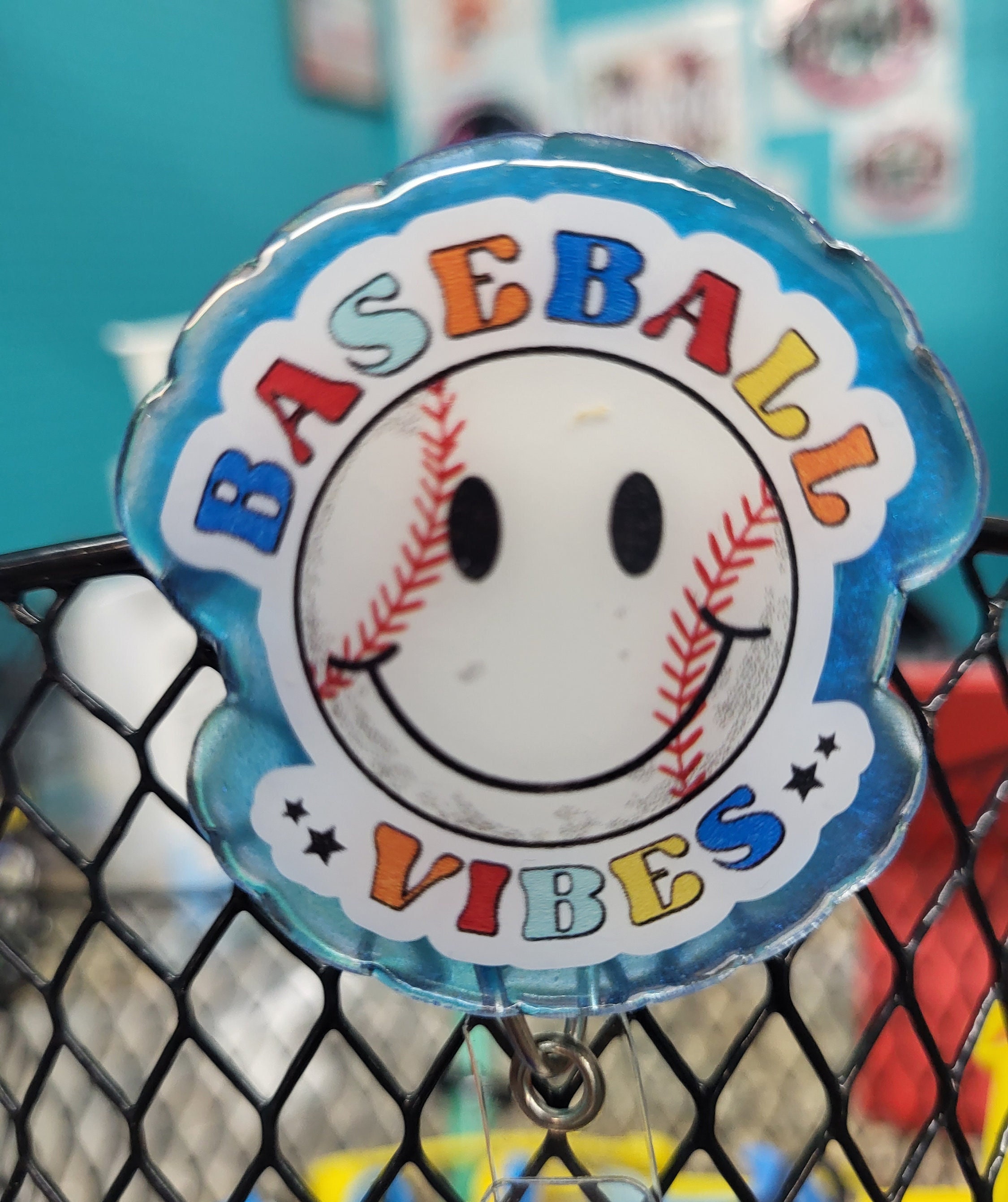 Baseball Vibes Basge Reel, Badge, Reel, Baseball Badge, America's ...