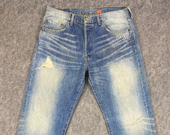 Vintage Levi's 501 Jeans 31x30.5 Light Blue Wash Denim Red Tab Faded ...